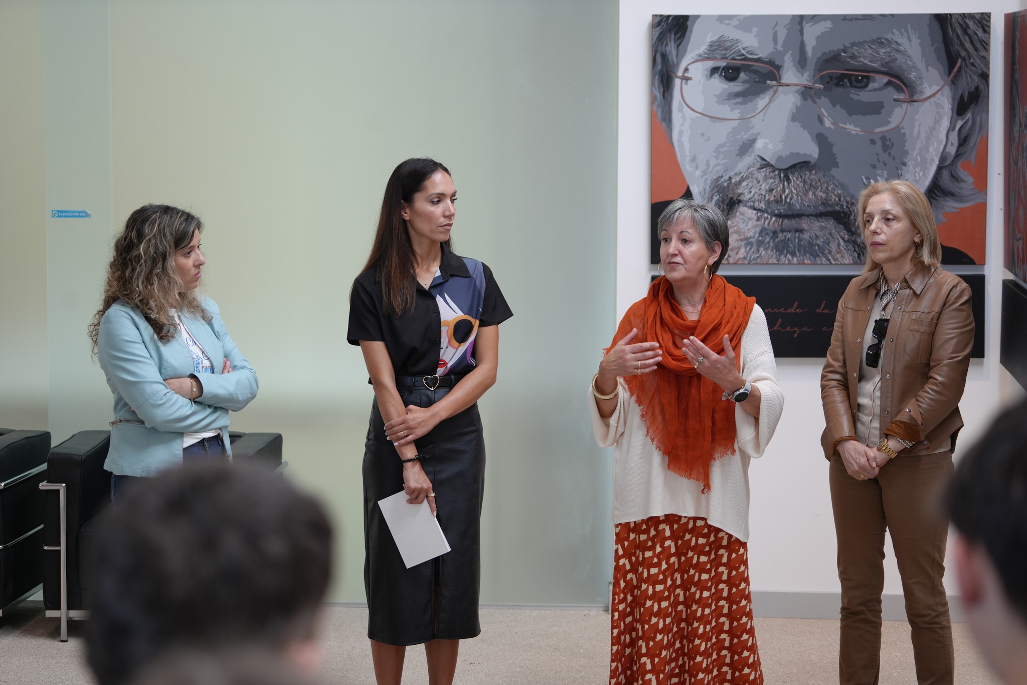 Inauguração da exposição "Pela janela do olhar" de Mafalda Rocha